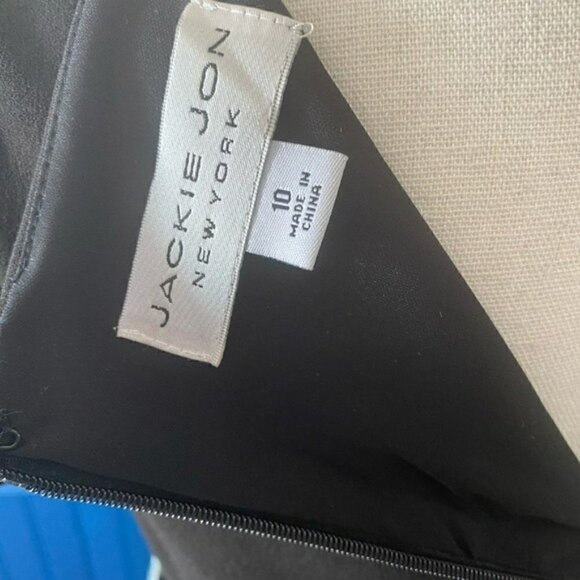 Jackie Jon Black Gown - Picture 4 of 7